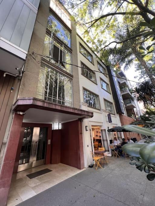 Condesa Residence 7 Stylish 2 Bedroom, 1 Bathroom Residence Accentuating Expansive Interiors 墨西哥城 外观 照片
